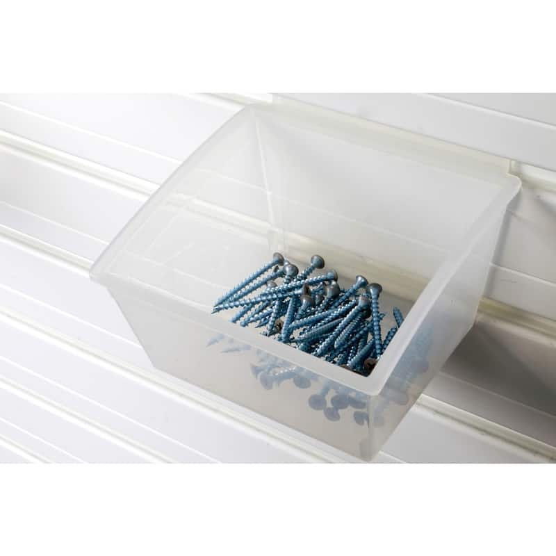 10 Piece Slatwall Panel, Cabinet, Bin Storage Set