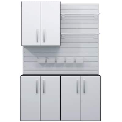 11 Piece Canibet, Shelf, Small Hard Bin Workstation Set
