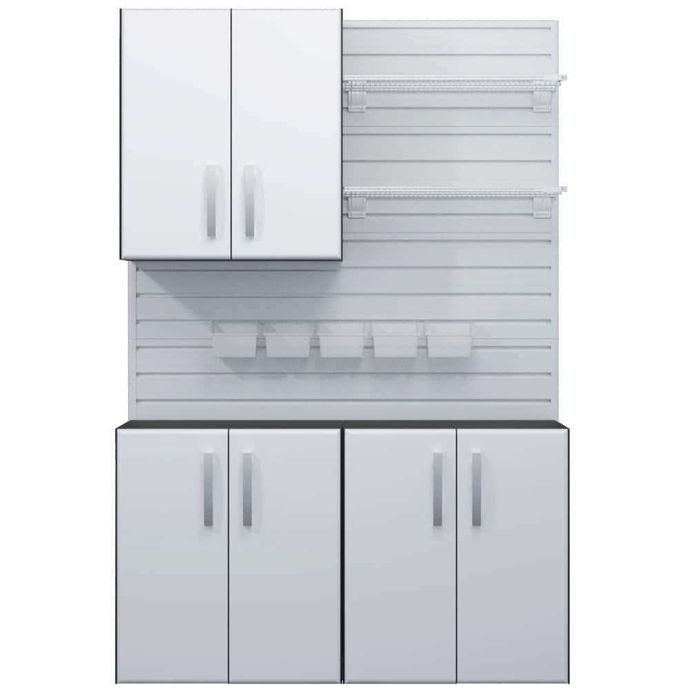 11 Piece Canibet, Shelf, Small Hard Bin Workstation Set