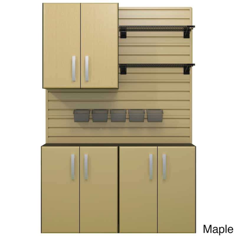 11 Piece Canibet, Shelf, Small Hard Bin Workstation Set