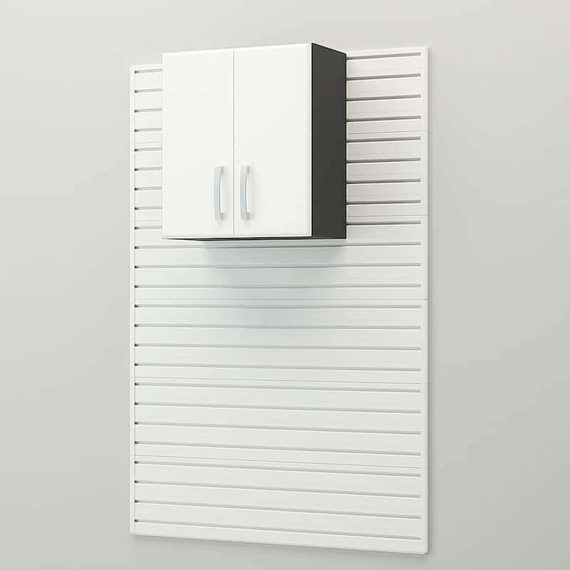 11 Piece Canibet, Shelf, Small Hard Bin Workstation Set