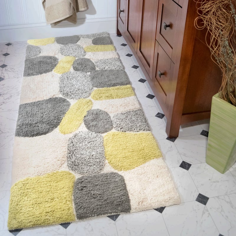 Chesapeake Pebbles Bath Rug Runner (24" x 60")