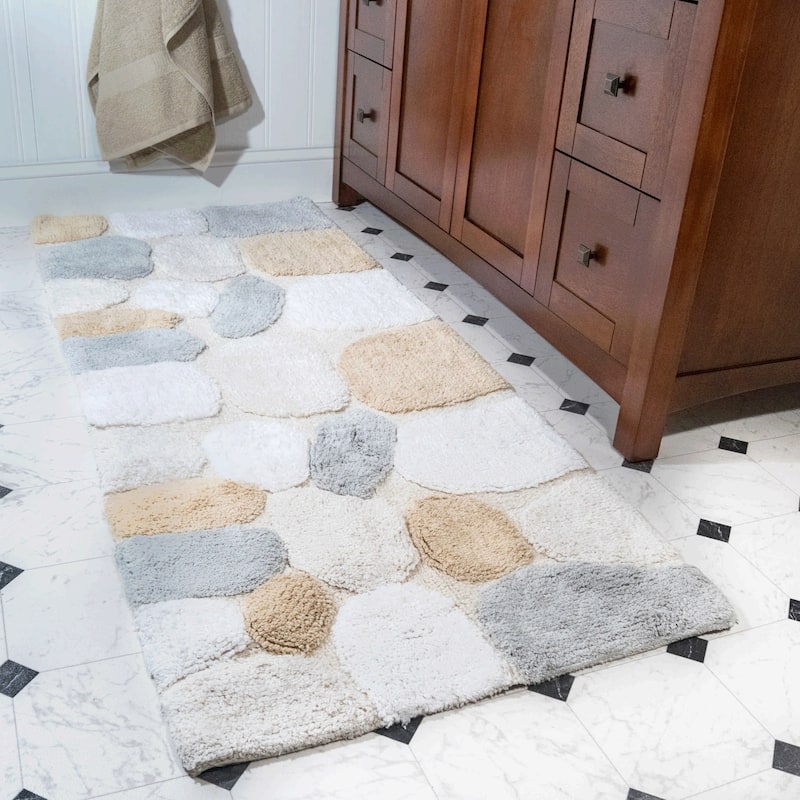 Chesapeake Pebbles Bath Rug Runner (24" x 60")