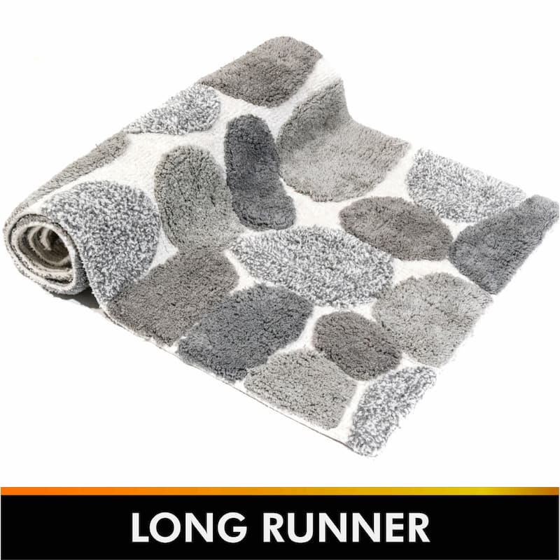 Chesapeake Pebbles Bath Rug Runner (24" x 60")