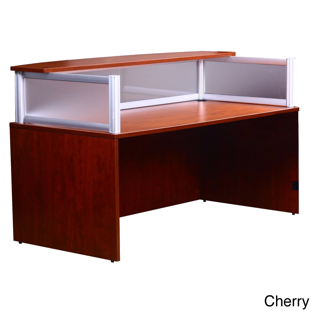Shop Boss Plexiglass Reception Desk Overstock 7954698