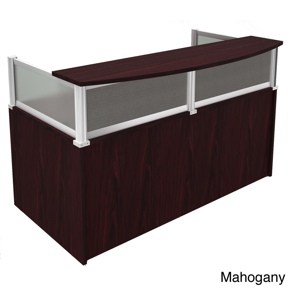 Shop Boss Plexiglass Reception Desk Overstock 7954698