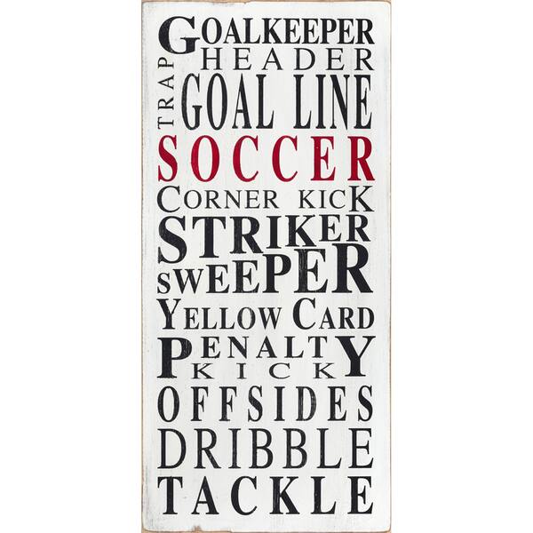 Barnowl Design 'Soccer Goalkeeper' Paper Print (Unframed) - - 7954823