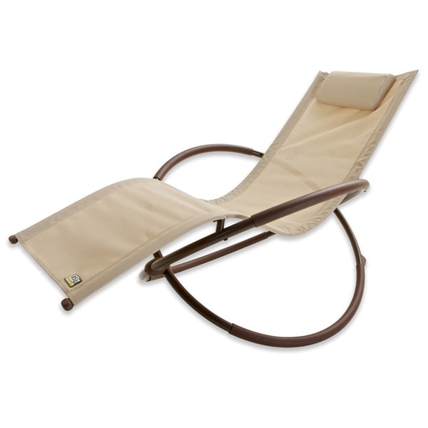 Shop RST Brands Orbital Zero Gravity Patio Lounger Rocking Chair - Overstock - 7954895