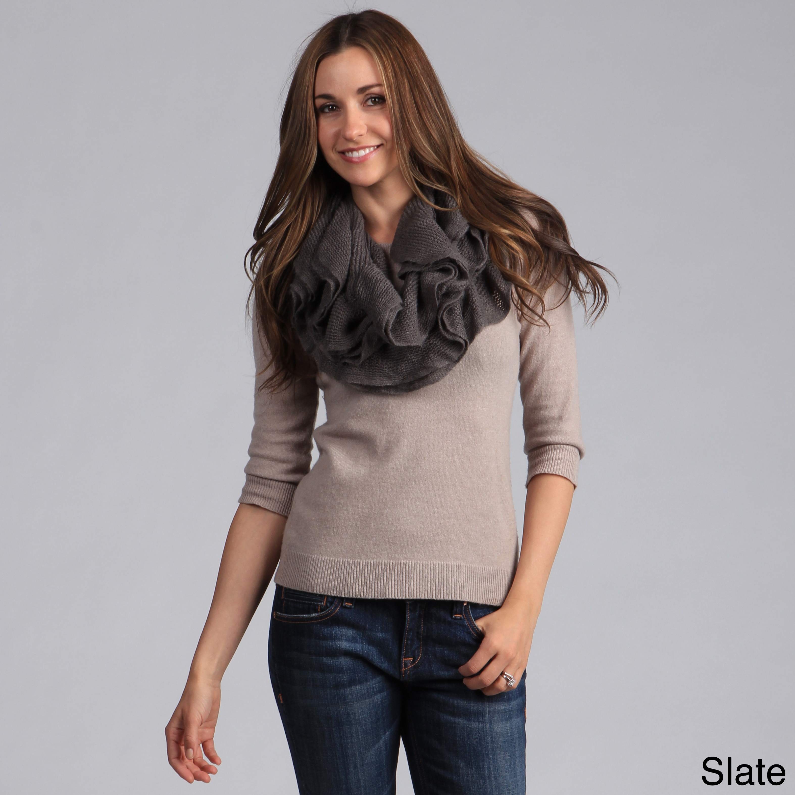 Saro Womens Infinity Scarves