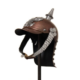 Shop German Antique Pickelhaube Spiked Metal Helmet ...
