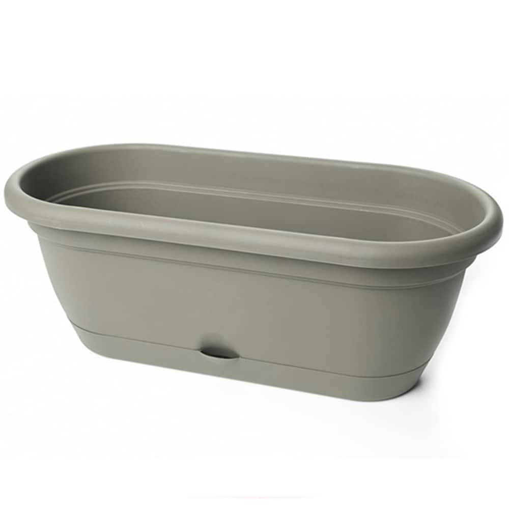 Bloem Lucca Peppercorn Window Box Planter (Pack of 6)