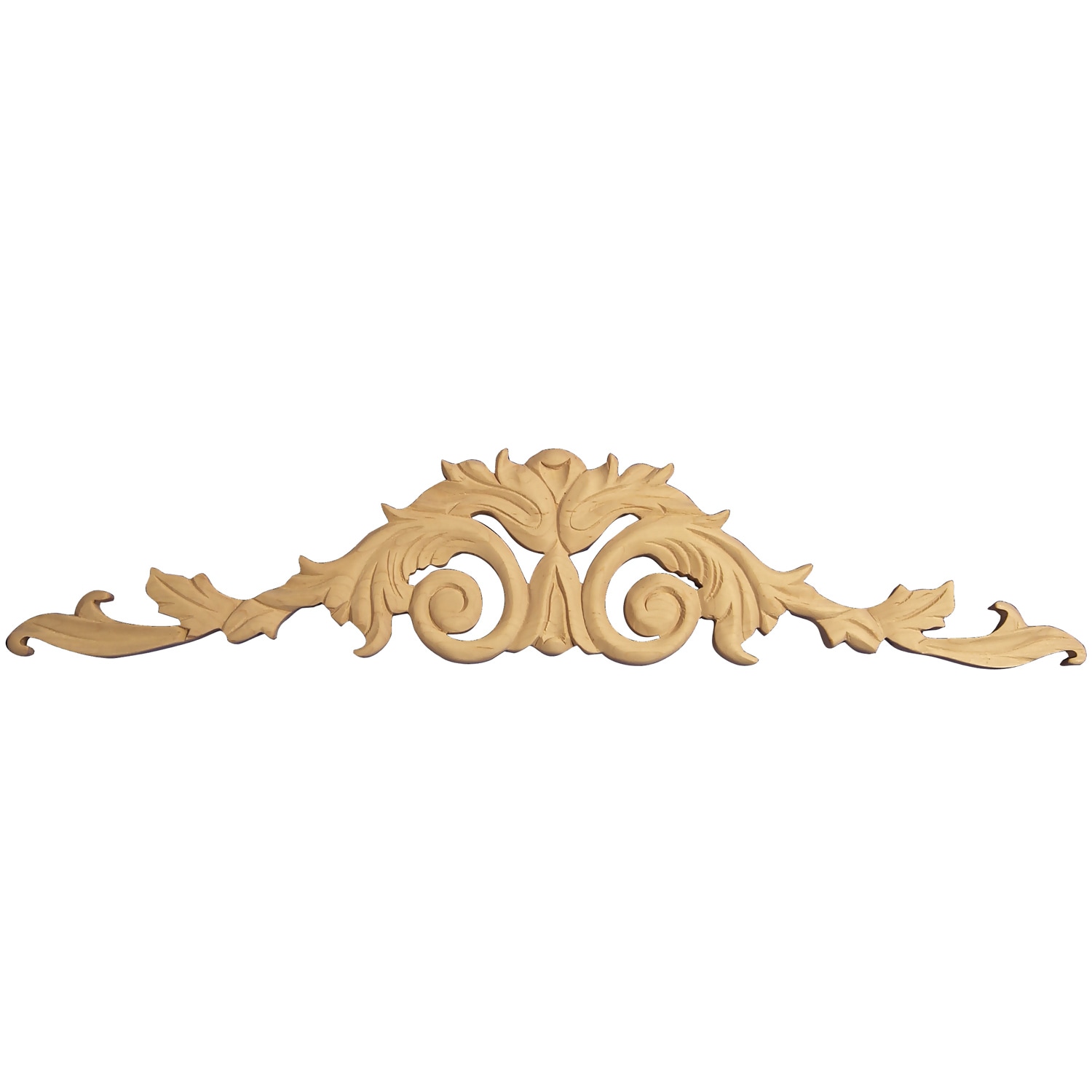 Shop Hand-carved Solid Hardwood Acanthus Leaf Applique - Free Shipping