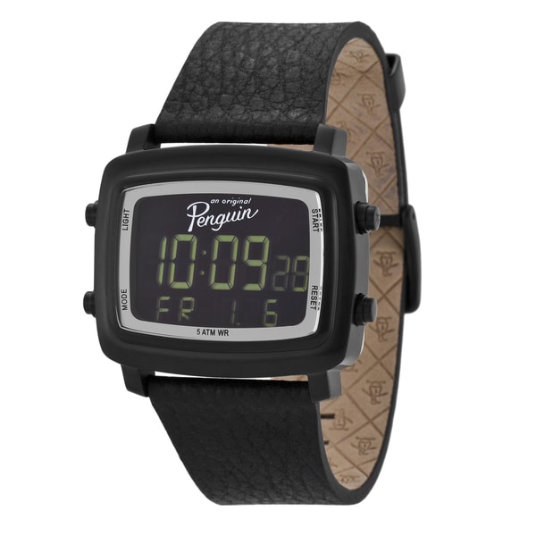 Original Penguin Men's 'Tony' Digital Black Dial Watch Men's More Brands Watches