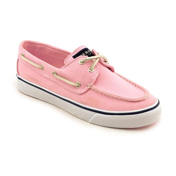 pink sperry top sider