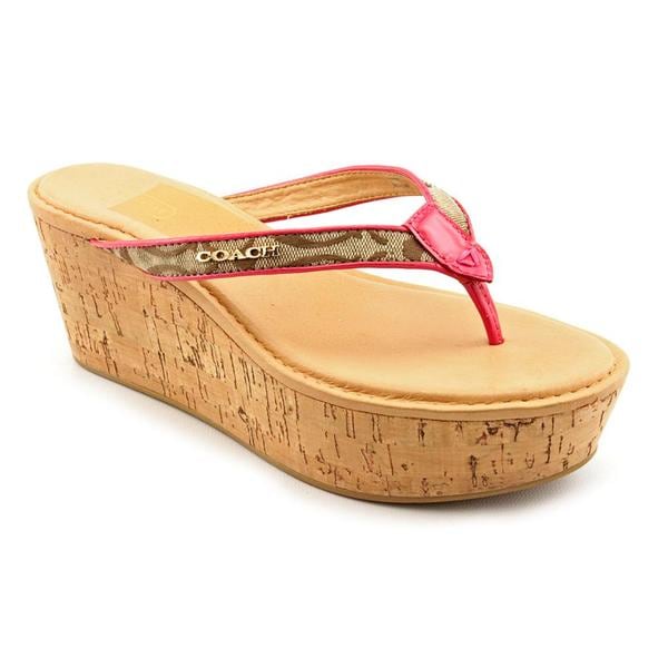 Coach Women's 'Norene' Basic Textile Sandals Coach Sandals