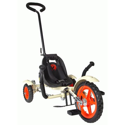 Mobo Total Tot The Roll-to-Ride Three Wheeled Ivory Cruiser