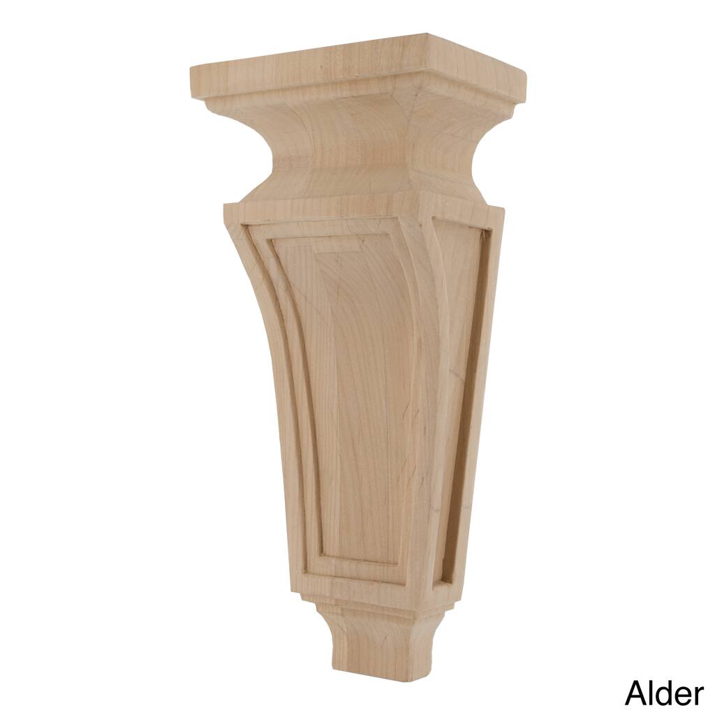 GlideRite Hand-carved Solid Hardwood Corbel
