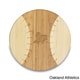 preview thumbnail 9 of 13, Picnic Time Homerun MLB American League 12-inch Baseball-shaped Cutting Board Brown/Oakland Athletics
