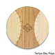 preview thumbnail 11 of 13, Picnic Time Homerun MLB American League 12-inch Baseball-shaped Cutting Board Brown/Tampa Bay Rays