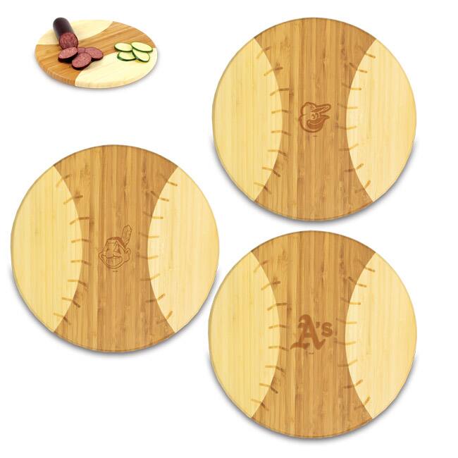 Picnic Time Homerun MLB American League 12-inch Baseball-shaped Cutting Board