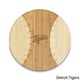 preview thumbnail 4 of 13, Picnic Time Homerun MLB American League 12-inch Baseball-shaped Cutting Board Brown/Detroit Tigers