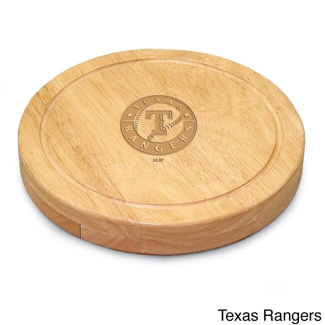 Circo MLB American League Cheese Board Set - Beige/Texas Rangers
