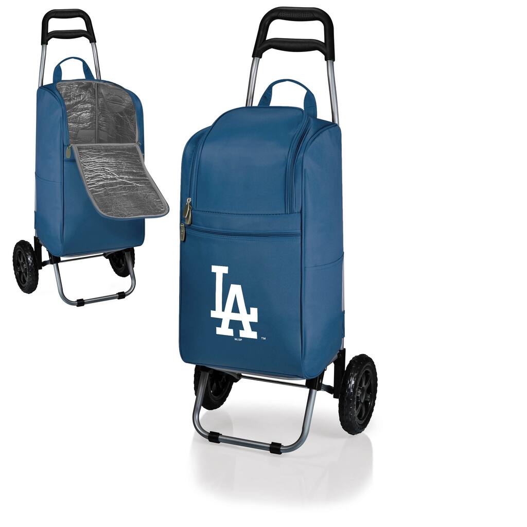 MLB 15-Quart Polyester/Steel Insulated Cooler with Folding Trolley