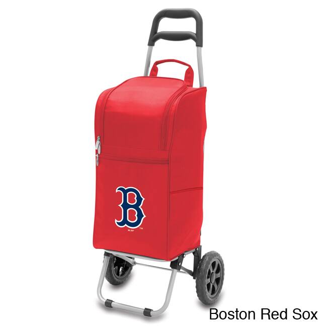 MLB 15-quart Insulated Cooler with Folding Trolley