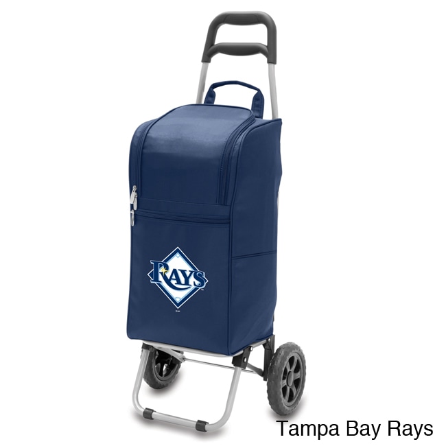 Mlb 15 quart Insulated Cooler With Folding Trolley