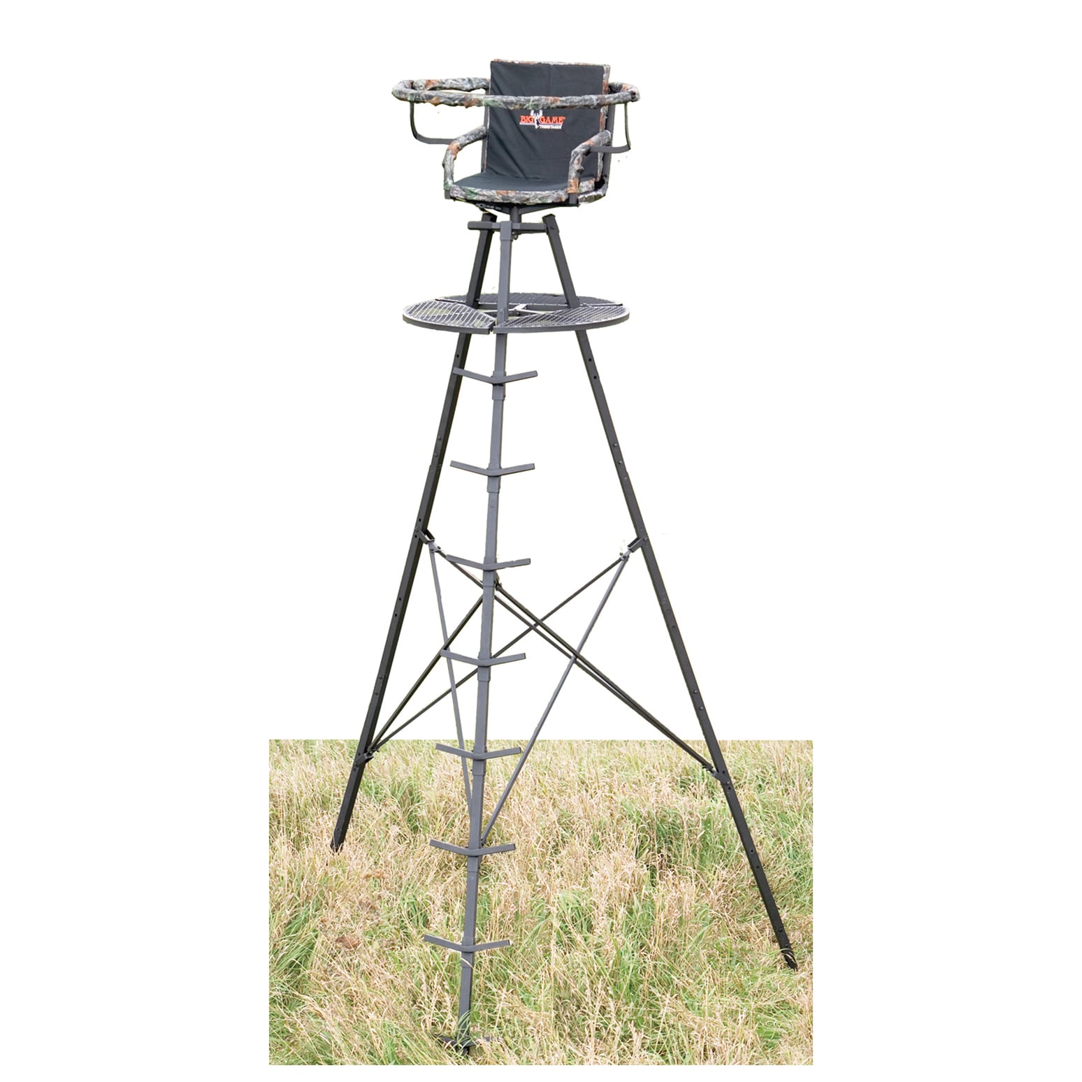 Shop Big Game 13 Foot Apex Tower Stand Overstock 7963426