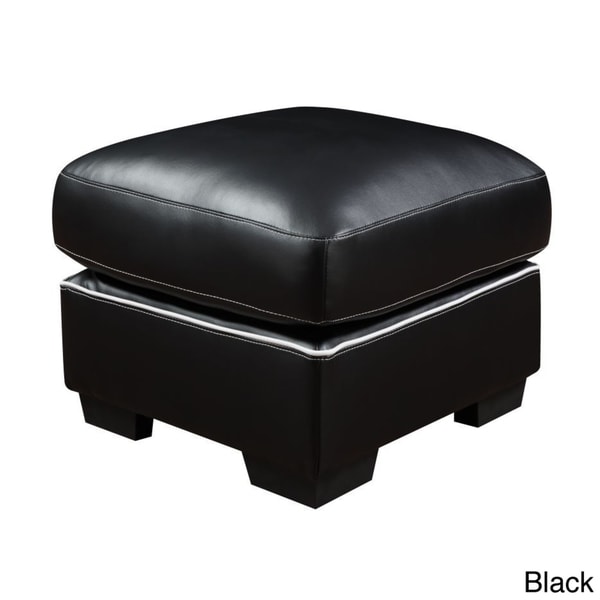 Bonded Leather Ottoman Ottomans