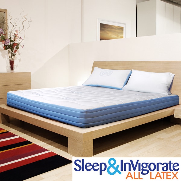 Sleep & Invigorate 8-inch Queen-size All Latex Mattress