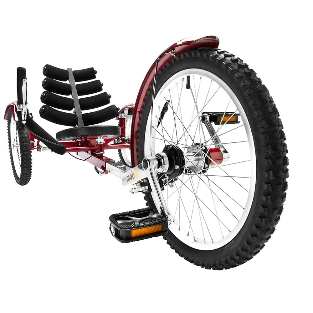Mobo Shift The Worlds First Reversible Three Wheeled Adult Red Cruiser