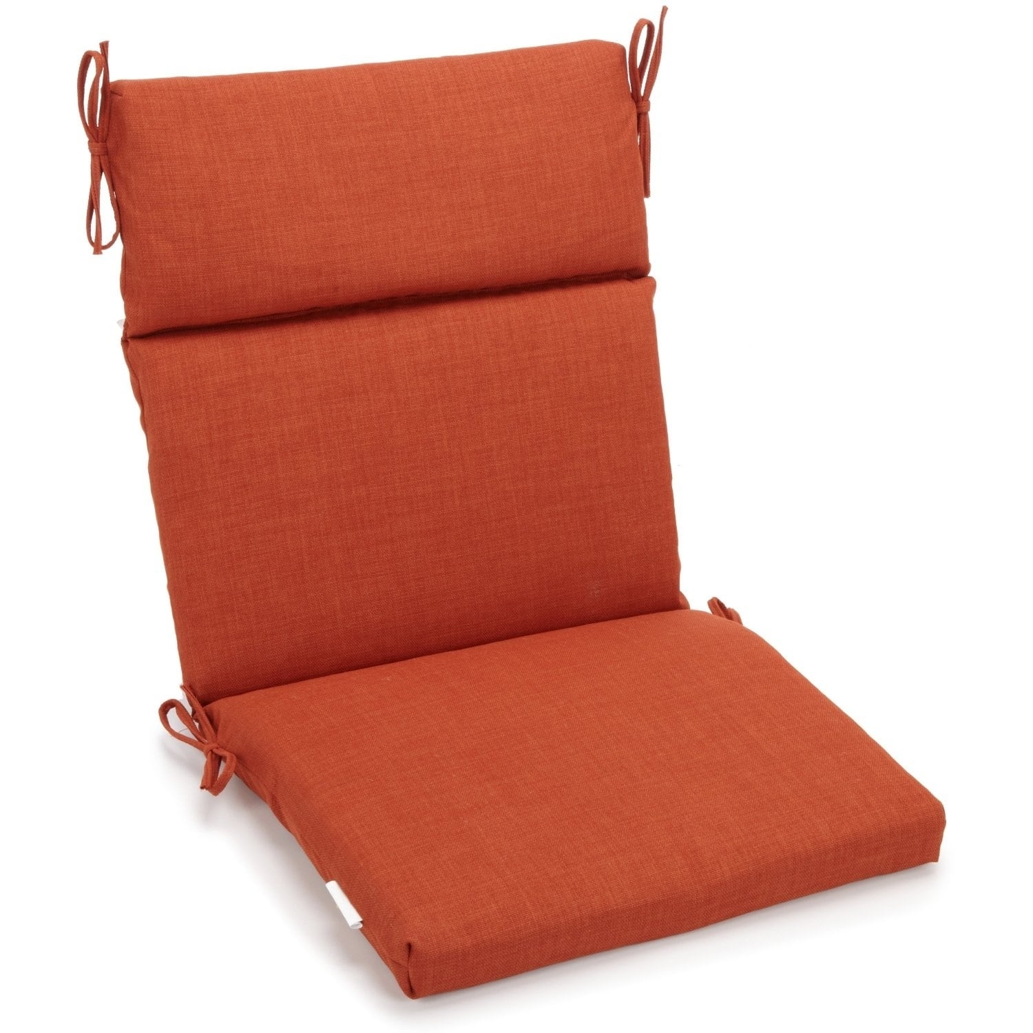 Blazing Needles Solid Neutral Outdoor Seat/back Chair/rocker Cushion