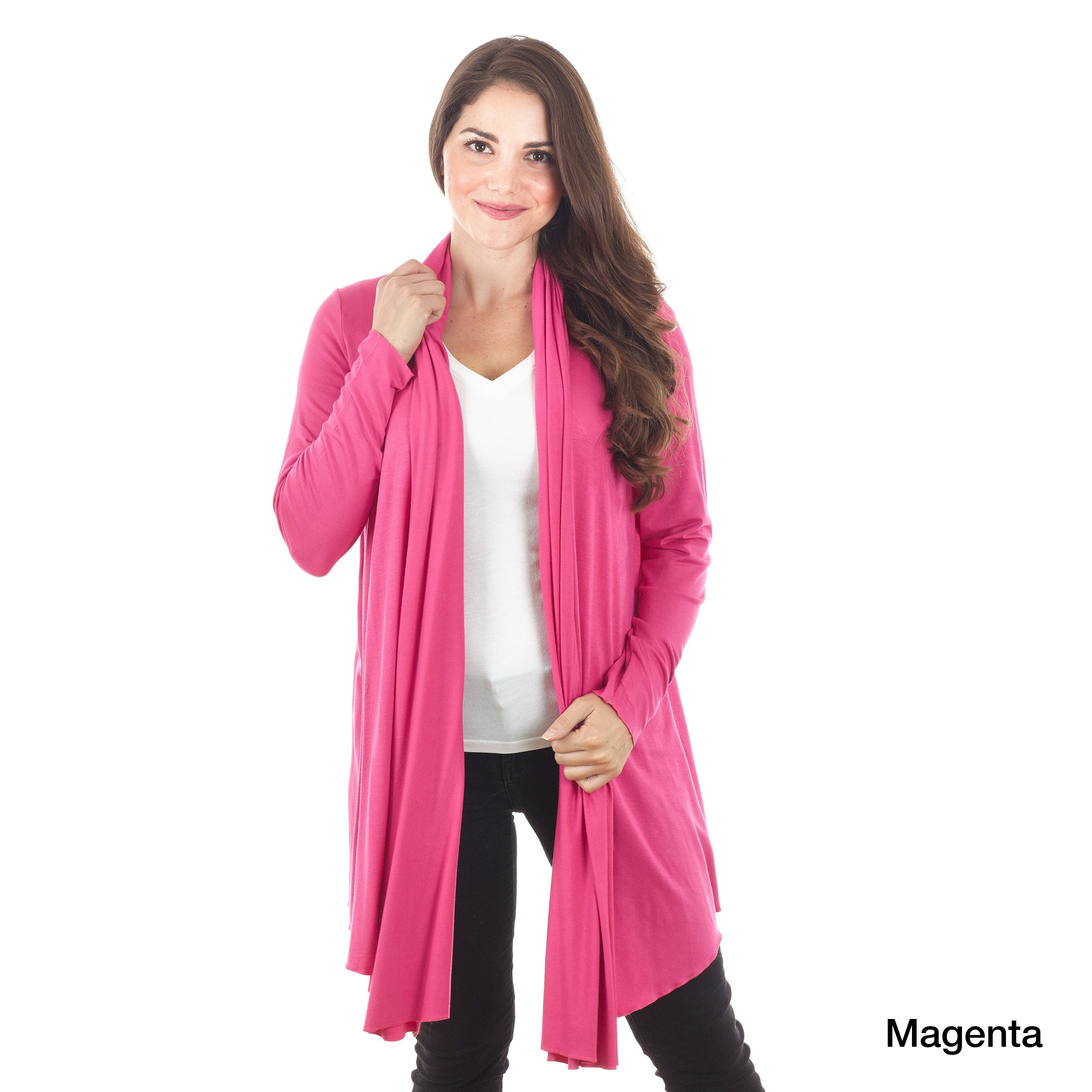 long cardigan wrap