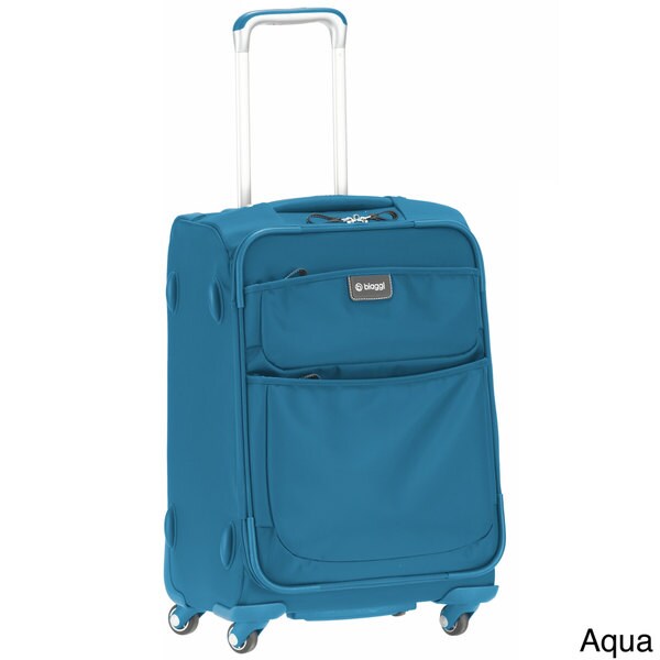 Biaggi Contempo Collection 20 inch International Foldable Carry on Spinner Upright Biaggi Carry On Uprights