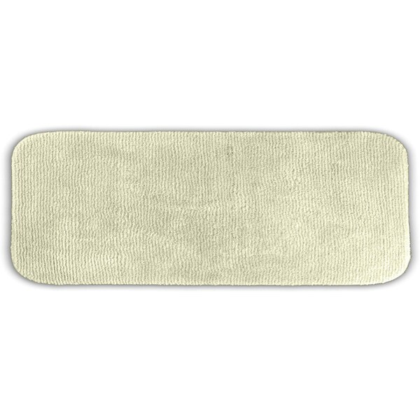 Somette Cheltenham Ivory Washable Bath Runner