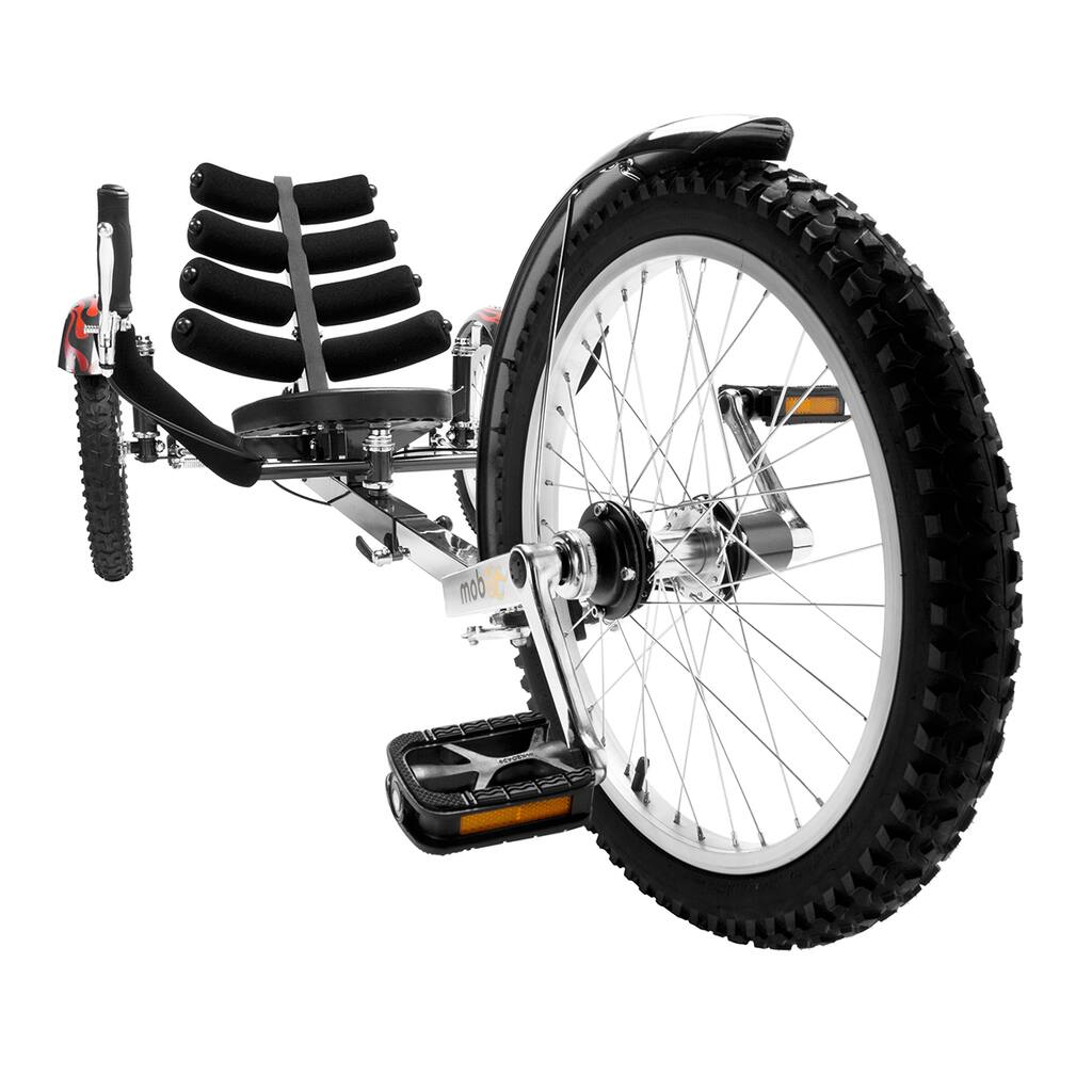 Mobo Shift The World's First Reversible Adult Three Wheeled Black Cruiser