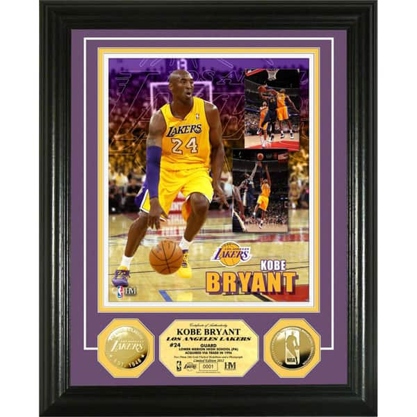 Highland Mint Kobe Bryant Gold Coin Photo Mint - Bed Bath & Beyond ...