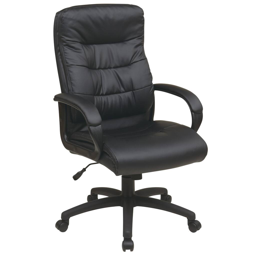 High-Back Bonded Leather Executive Office Chair