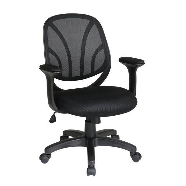 Office Star Mesh Task Chair By Products T Office Star Products Screen Back Task Chair With Heavy Duty Aluminum Finished Base