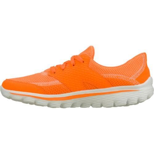 orange skechers sneakers