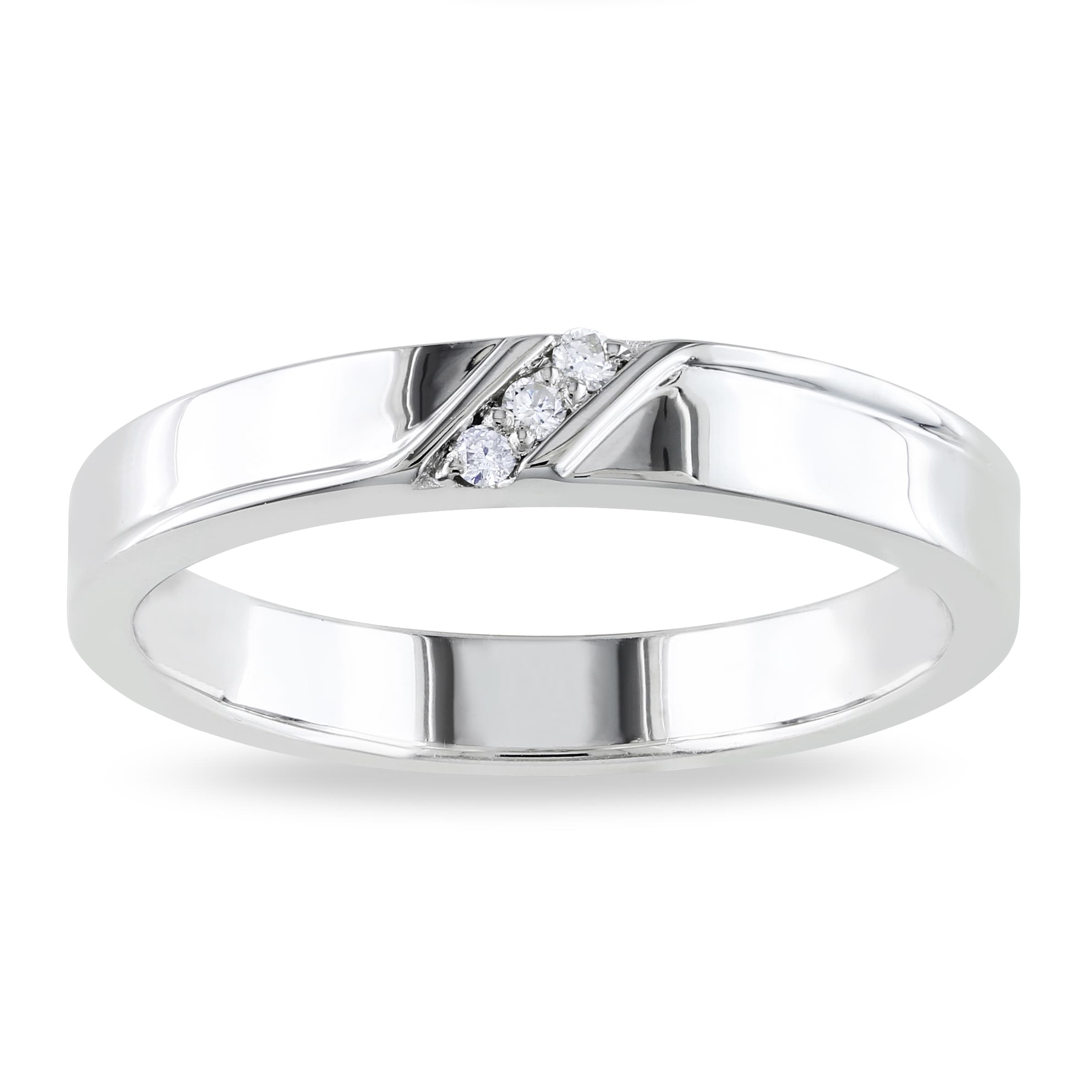 Miadora Sterling Silver Mens Diamond Accent Ring Today $75.99