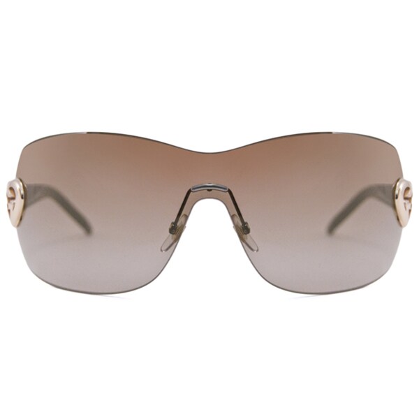gucci women's shield sunglasses