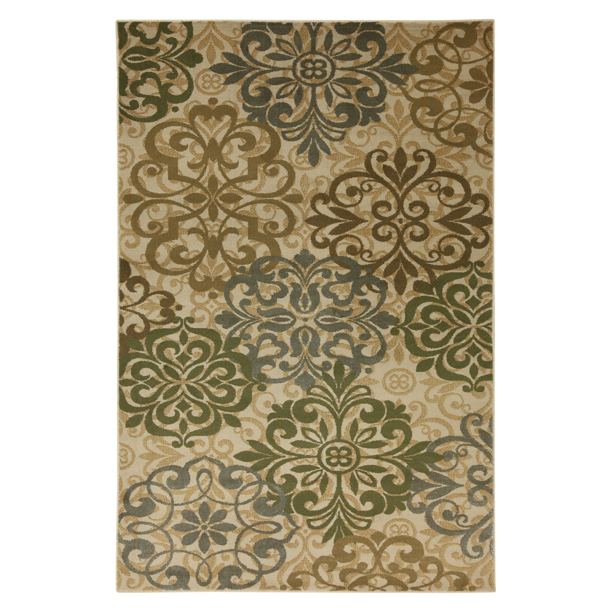 Guilded Medallions Beige Rug (8 X 10)