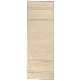 Somette Tranquility Cotton Natural 22 x 60 Bath Runner
