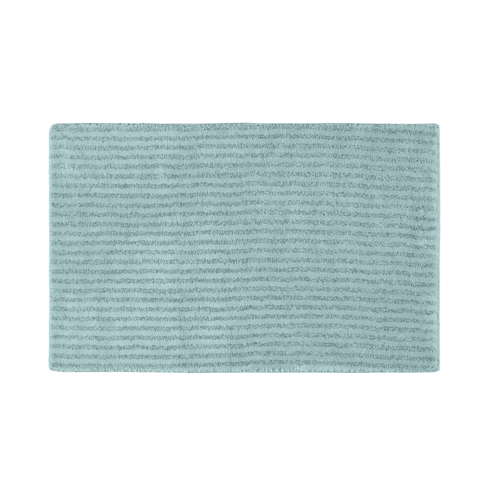 Xavier Stripe Sea Foam 24x40 Bath Rug