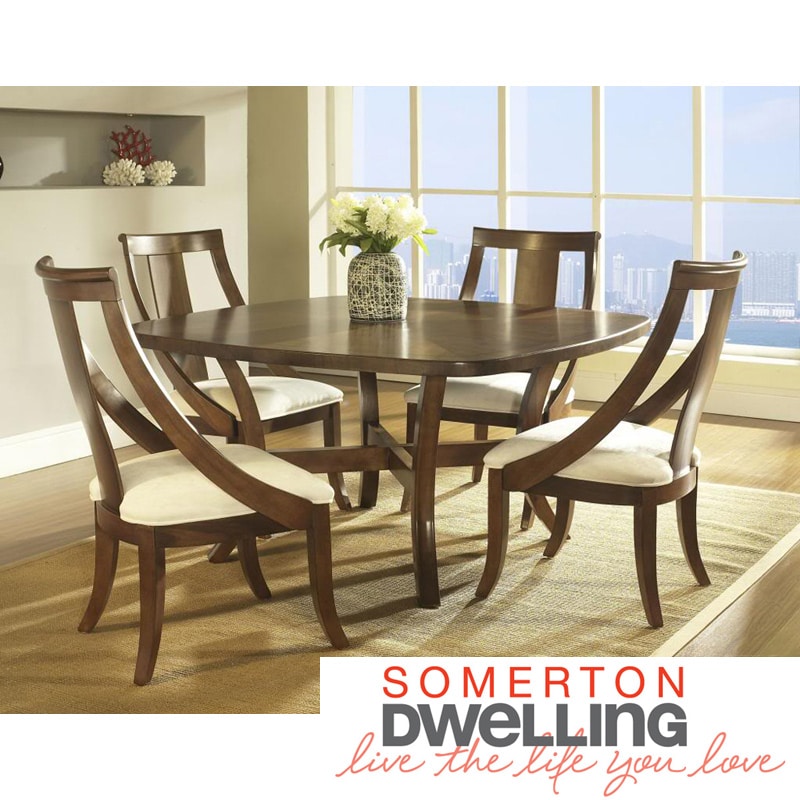 Somerton Dwelling Somerton Dwelling Gatsby 5 piece Dining Set Brown Size 5 Piece Sets