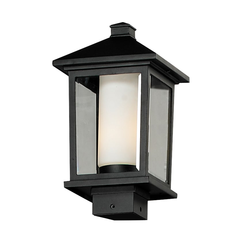 Mesa Black Rectangular Outdoor Post Light