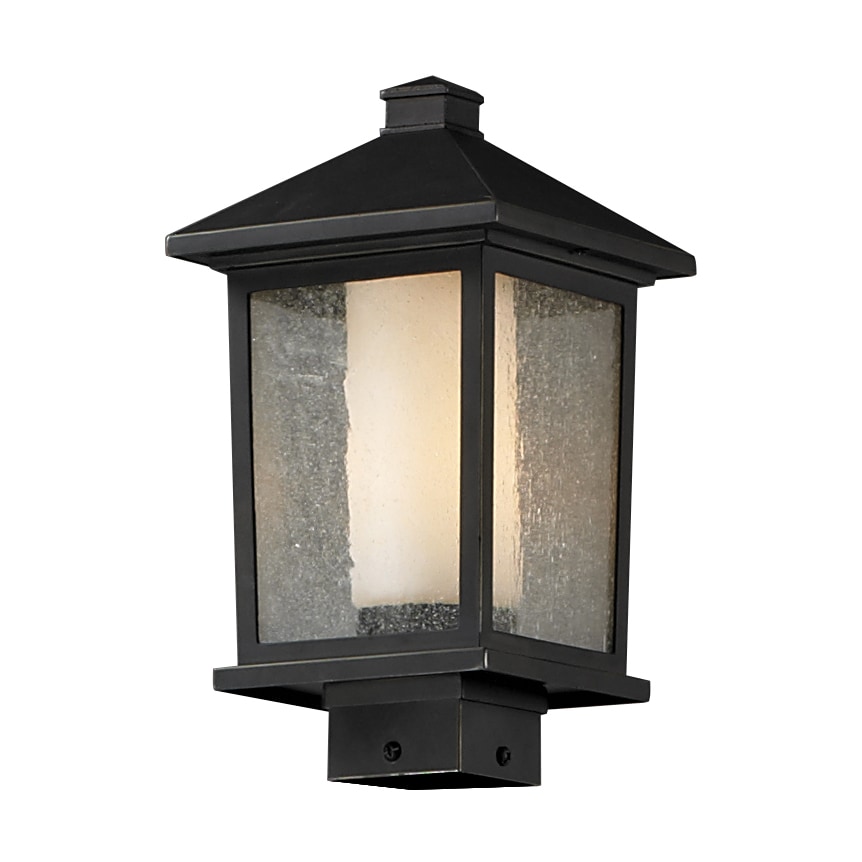 rona fence post solar lights